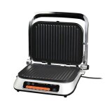 Tzs first austria gril de contact digital 2100w plaques amovibles antiadhsives cuisson saine bac  graisse ...