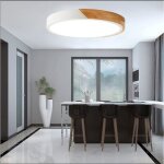 U - do plafonnier rond moderne salonplafonnier led 24w blanc froid pour chambre salle de bain