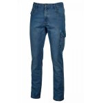 U - power - pantalon de travail jean bleu stretch et slim jam U - power - pantalon de travail jean bleu stretch et slim jam