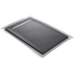 U - tile receveur pierre naturelle 120 x 90 cm - 925 coloris roche de mer - livré avec caniveau acier ... U - tile receveur pierre naturelle 120 x 90 cm - 925 coloris roche de mer - livré avec caniveau acier ...