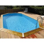 Ubbink piscine bois maldives bleue 355x490x130 m