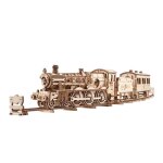 Ugears harry potter hogwarts express train en bois  construire - 3d puzzle maquette en bois  construire ...