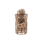 Maquette horloge - ugears - sky watcher - puzzle 3d en bois - 338 pi�ces - � partir de 15 ans