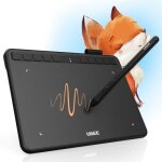 Ugee s640 tablette graphique 6x4 pouces avec stylet passif 8192 niveaux tablette � dessin num�rique tactile ...