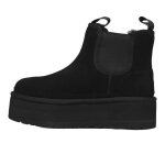 Botte - ugg - 1168170 che classic mini dipper - couleur noir - talon plat - tige basse