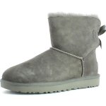 Ugg mini bailey bow ii bottes femme gris