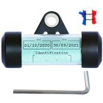Ugozen porte vignette assurance moto tube accessoire scooter / moto support de vignette assurance etanche ...