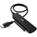 Adaptateur usb c vers sata - ugreen - hdd ssd 25 pouces - 5gbps - supporte uasp - noir