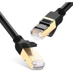 Ugreen cat 7 cble ethernet rj45 rseau 10 gbps 600 mhz 1m compatible avec routeur modem switch tv box ...
