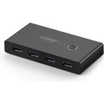 Ugreen usb 3. 0 switch 4 ports pour 2 pc 2 entr�es 4 sorties usb commutateur pour imprimante clavier ...