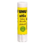 Bton de colle - uhu - stic gant 40g - colle blanche - pour papier et carton - bouchon  vis