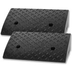 Uisebrt 2 pièces rampes de trottoir pour seuil de porte portable ensemble de rampes de seuil pour fauteuil ... Uisebrt 2 pièces rampes de trottoir pour seuil de porte portable ensemble de rampes de seuil pour fauteuil ...