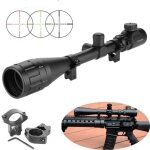 Lunette de visée - uisebrt - 6 - 24x50aoeg - réticule mil - dot illuminé - montures 11mm - sportif Lunette de visée - uisebrt - 6 - 24x50aoeg - réticule mil - dot illuminé - montures 11mm - sportif