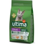 Croquettes pour chats - ultima - chats striliss - saumon - orge - lot de 3 x 1. 5kg