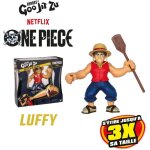 Ultragoo luffy 17cm - heroes of goo jit zu - one piece - figurine extensible avec accessoires