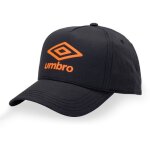 Umbro casquette baseball coton homme - baseball - gris orange - visire arrondie