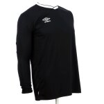 Umbro maillot t - shirt manches longues basic homme noir