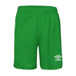 Umbro short short teamwear homme 701 vert blanc b1h