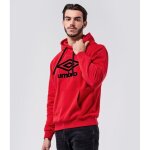 Umbro sweat sweat a capuche et logo intemporel homme rouge