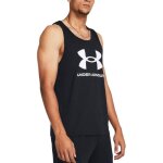 Under armour d�bardeur sportstyle logo homme - running respirant - noir