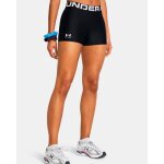 Shorts pour femme under armour - coupe loose - polyester et lasthanne - noir