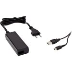 Chargeur secteur - under control - wii u - noir - filaire - 4. 75 v / 1. 5 a