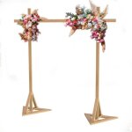 Unho arche mariage en bois kit arche mariage champtre carre support toile de fond pour fte et crmonie ...