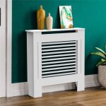 Unho cache radiateur chauffage blanc hauteur 71 x 17. 3 x 91 cm cache - radiateur en bois mdf Unho cache radiateur chauffage blanc hauteur 71 x 17. 3 x 91 cm cache - radiateur en bois mdf