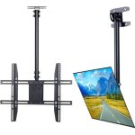 Unho support tv plafond inclinable pour lcd led plasma crans 23 - 65 pouce support tl plafond vesa ...