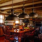 Uni 3pcs rtro vintage lustre suspension industrielle e27 plafonier luminaire corde ajustable bronze