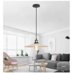 Uni 4pcs pendentif fer abat - jour 36cm lustre suspension vintage industrielle e27 luminaire salle à ... Uni 4pcs pendentif fer abat - jour 36cm lustre suspension vintage industrielle e27 luminaire salle à ...