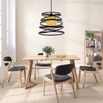Uni pendentif luminaire cage ressort en m�tal r�tro plafonnier lustre pour couloir entr�e salon chambre ...