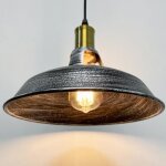 Uni rétro lustre suspension luminaire corde ajustable 100cm - style vintage industrielle - argent - 4pcs ... Uni rétro lustre suspension luminaire corde ajustable 100cm - style vintage industrielle - argent - 4pcs ...