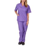 Uniforme mdicale unisexes ensemble: haut et pantalons + blouse medicale femme / homme - tenue aide soignante ...