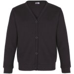 Uniforme scolaire filles - a2z 4 kids - cardigan molletonné v cou - noir - taille 3 - 14 ans Uniforme scolaire filles - a2z 4 kids - cardigan molletonné v cou - noir - taille 3 - 14 ans