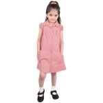 Uniforme scolaire pliss�s vichy carreaux robe d�t� avec bobble pour enfants filles age 3 - 14 ans