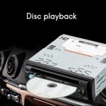 Universel 1 din bluetooth voiture stro lecteur mp3 autoradio cd vcd dvd aux usb fm radio auto audio ...