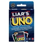 Uno liars - jeu de cartes pour adultes enfants familles - jeu d?astuce et de bluff - mattel games - jlh43 ...