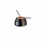 Fondue - unold - 48667 chocolatier - aluminium noir - 25 w - 025 l