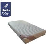 Up&down visco matelas 2x pour sommier �lectrique ou m�canique - m�moire de forme 55 kg / m3 - soutien ...