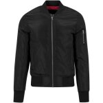 Veste bomber - urban classics - 2 - tone - polyester - poche zippée - noir Veste bomber - urban classics - 2 - tone - polyester - poche zippée - noir