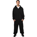 Costume sweat - urban classics - blank suit noir - 3xl - veste � capuche - pantalon molleton - 350 gsm ...