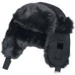 Urban classics chapka nylon unisexe bonnet noir