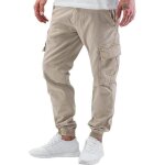Pantalons cargo - urban classics - washed cargo twill jogging - beige - 98% coton - homme Pantalons cargo - urban classics - washed cargo twill jogging - beige - 98% coton - homme