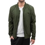 Veste bomber - urban classics - rouge - 100% polyester - l�g�re - confortable