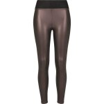 Urban classics leggings simili cuir taille haute legging lie - de - vin Urban classics leggings simili cuir taille haute legging lie - de - vin