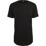 Urban classics - shaped long tee noir Urban classics - shaped long tee noir