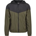Veste coupe - vent - urban classics - tech - noir olive - 100% polyester - multisport