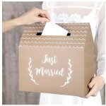 Urne mariage just married mariage kraft