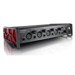 Interface audio usb - tascam - us - 4x4hr - 4 entres combo xlr - 192 khz - usb - c